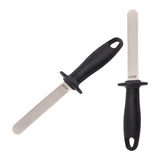 Maxbell Professional Diamond Kitchen Sharpener Rod Sharpening Tool Sharpener 22cm