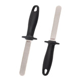 Maxbell Professional Diamond Kitchen Sharpener Rod Sharpening Tool Sharpener 22cm - Aladdin Shoppers