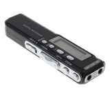 Maxbell Professional Digital Voice Recorder HD Audio Sound Activated Black 4GB - Aladdin Shoppers
