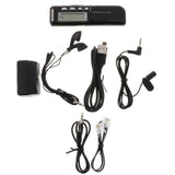Maxbell Professional Digital Voice Recorder HD Audio Sound Activated Black 4GB - Aladdin Shoppers
