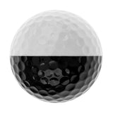 Maxbell Professional Golf Ball - 42.6mm Soft Rubber Balls - Black & White - Aladdin Shoppers