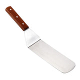 Maxbell Professional Steak Turner / Spatula Ladle Wooden Handle Stainless Steel B - Aladdin Shoppers
