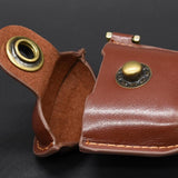 Maxbell Protective PU Leather Case Cover - Anti Lost Skin Case for Airpods Khaki - Aladdin Shoppers
