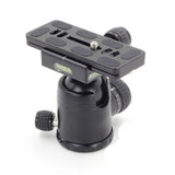 Maxbell PU-100 Aluminum Ball Head Universal Quick Release Plate for Benro B2 Tripod - Aladdin Shoppers