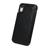 Maxbell PU-Leather Dustproof Phone Full Cover Container w/Card-slot For iPhoneXR - Aladdin Shoppers