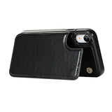 Maxbell PU-Leather Dustproof Phone Full Cover Container w/Card-slot For iPhoneXR - Aladdin Shoppers