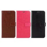 Maxbell PU Leather Flip Phone Case with Card Slot for Samsung Galaxy S10 E Brown - Aladdin Shoppers