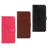 Maxbell PU Leather Flip Phone Case with Card Slot for Samsung Galaxy S10 E Brown - Aladdin Shoppers