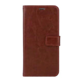 Maxbell PU Leather Flip Phone Case with Card Slot for Samsung Galaxy S10 E Brown - Aladdin Shoppers