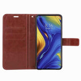 Maxbell PU Leather Flip Phone Case with Card Slot for Samsung Galaxy S10 E Brown - Aladdin Shoppers
