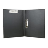 Maxbell PU Leather Menus Resume Portfolio Contract Folder Pad A4/A6 Black 48.6x32cm - Aladdin Shoppers