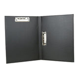Maxbell PU Leather Menus Resume Portfolio Contract Folder Pad A4/A6 Black 48.6x32cm - Aladdin Shoppers