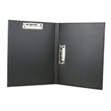 Maxbell PU Leather Menus Resume Portfolio Contract Folder Pad A4/A6 Black 48.6x32cm - Aladdin Shoppers