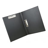Maxbell PU Leather Menus Resume Portfolio Contract Folder Pad A4/A6 Black 48.6x32cm - Aladdin Shoppers