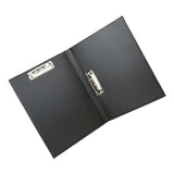 Maxbell PU Leather Menus Resume Portfolio Contract Folder Pad A4/A6 Black 48.6x32cm - Aladdin Shoppers