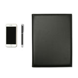 Maxbell PU Leather Menus Resume Portfolio Contract Folder Pad A4/A6 Coffee 48.6x32cm - Aladdin Shoppers