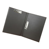 Maxbell PU Leather Menus Resume Portfolio Contract Folder Pad A4/A6 Coffee 48.6x32cm - Aladdin Shoppers