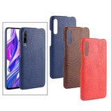 Maxbell PU Leather Phone Case For Huawei Honor 9x/9x pro Alligator Coated Dark Blue - Aladdin Shoppers