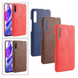 Maxbell PU Leather Phone Case For Huawei Honor 9x/9x pro Alligator Coated Dark Blue - Aladdin Shoppers