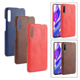 Maxbell PU Leather Phone Case For Huawei Honor 9x/9x pro Alligator Coated Dark Blue - Aladdin Shoppers