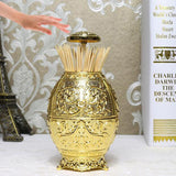 Maxbell Push Style Retro Automatic Toothpick Holder Dispenser Container Golden - Aladdin Shoppers