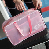 Maxbell PVC Waterproof Swimming Bag Beach Boating Shower Bath Storage Handbag Pink L - Aladdin Shoppers