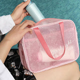 Maxbell PVC Waterproof Swimming Bag Beach Boating Shower Bath Storage Handbag Pink S - Aladdin Shoppers