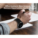 Maxbell Q8 Fitness Bluetooth Smart Watch Heart Rate Blood Pressure For Android Phone Pink - Aladdin Shoppers