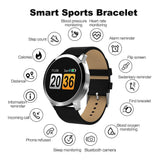Maxbell Q8 Fitness Bluetooth Smart Watch Heart Rate Blood Pressure For Android Phone Silver 2 - Aladdin Shoppers