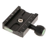 Maxbell QR-60 Aluminium Quick Release Plate QR Clamp with Gradienter Fits Arca Swiss RRS Wimberley for Tripod Ballhead - Aladdin Shoppers