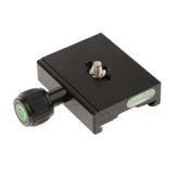 Maxbell QR-60 Aluminium Quick Release Plate QR Clamp with Gradienter Fits Arca Swiss RRS Wimberley for Tripod Ballhead - Aladdin Shoppers