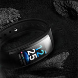 Maxbell QS90PLUS Bluetooth 4.2 Smart Fitness Sports Wrist Watch Heart Rate Tracker - Aladdin Shoppers