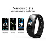 Maxbell QS90PLUS Bluetooth 4.2 Smart Fitness Sports Wrist Watch Heart Rate Tracker - Aladdin Shoppers