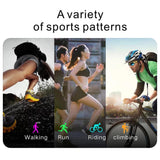 Maxbell QS90PLUS Bluetooth 4.2 Smart Fitness Sports Wrist Watch Heart Rate Tracker - Aladdin Shoppers