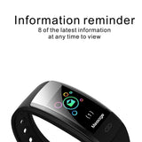 Maxbell QS90PLUS Bluetooth 4.2 Smart Fitness Sports Wrist Watch Heart Rate Tracker - Aladdin Shoppers