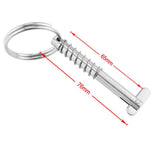 Maxbell Quick Release Pin for Boat Bimini Top Deck Hinge Marine S Steel 316 6.3x76mm - Aladdin Shoppers