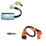 Maxbell Racing Ignition Coil + CDI Box + Spark Plug for Chinese 50 125 150cc GY6 ATV - Aladdin Shoppers