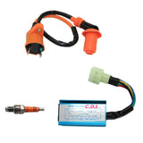 Maxbell Racing Ignition Coil + CDI Box + Spark Plug for Chinese 50 125 150cc GY6 ATV - Aladdin Shoppers