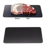 Maxbell Rapid Thawing Plate Fast Defrosting Meat Tray For Defrost 35.5 X 20.5cm - Aladdin Shoppers