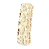 Maxbell Rattan Fork Tableware Storage Basket Desktop Cosmetic Shelf Box White - Aladdin Shoppers