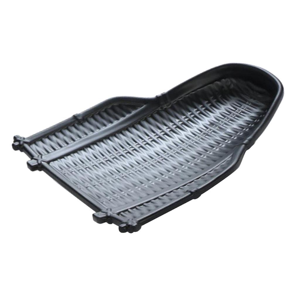 Maxbell Rattan Wicker Basket Hand Knitting Box Woven Container Vintage Black 20cm - Aladdin Shoppers