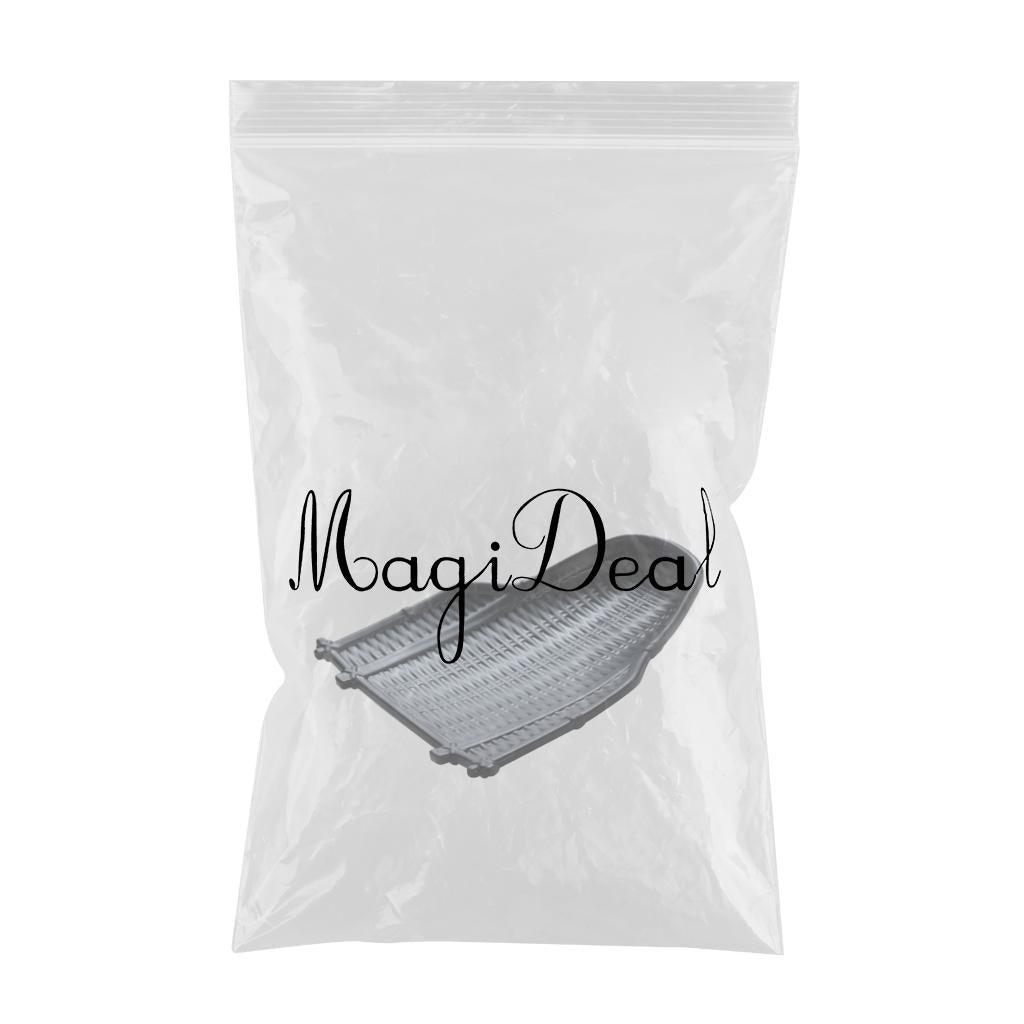 Maxbell Rattan Wicker Basket Hand Knitting Box Woven Container Vintage Black 20cm - Aladdin Shoppers