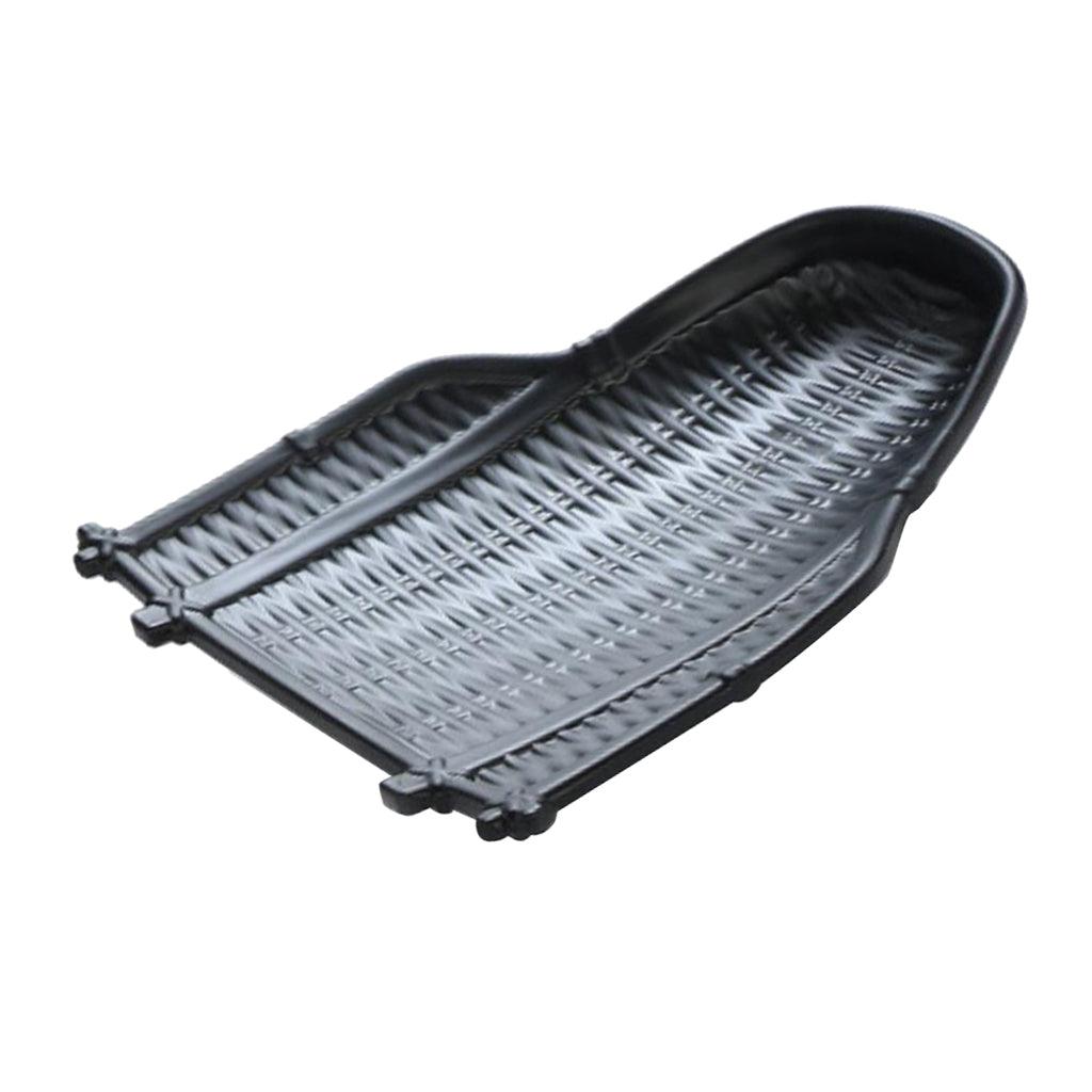 Maxbell Rattan Wicker Basket Hand Knitting Box Woven Container Vintage Black 24cm - Aladdin Shoppers