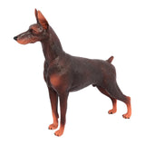 Maxbell Realistic PVC Farm Animal Model Figurine Action Figures Playset Kids Educational Toy Collectibles –Doberman Black - Aladdin Shoppers
