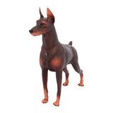 Maxbell Realistic PVC Farm Animal Model Figurine Action Figures Playset Kids Educational Toy Collectibles –Doberman Black - Aladdin Shoppers