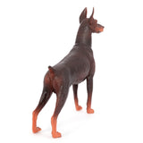 Maxbell Realistic PVC Farm Animal Model Figurine Action Figures Playset Kids Educational Toy Collectibles –Doberman Black - Aladdin Shoppers