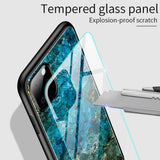 Maxbell Rear Tempered Glass Housing Case Cover for iPhone 11pro max (6.5'') Emerald - Aladdin Shoppers