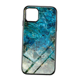 Maxbell Rear Tempered Glass Housing Case Cover for iPhone 11pro max (6.5'') Emerald - Aladdin Shoppers