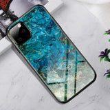 Maxbell Rear Tempered Glass Housing Case Cover for iPhone 11pro max (6.5'') Emerald - Aladdin Shoppers