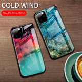 Maxbell Rear Tempered Glass Housing Case Cover for iPhone 11pro max (6.5'') Emerald - Aladdin Shoppers